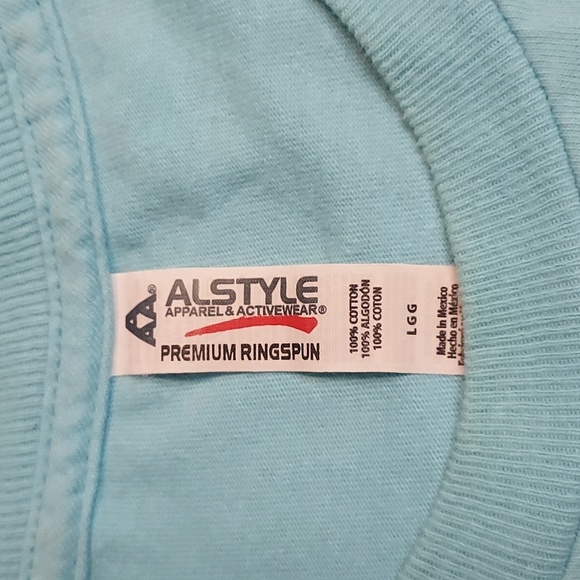 Alstyle Apparel Dead & Co 2017 Summer Tour Blue Yellow S/S T-Shirt Size Large - Picture 3 of 3